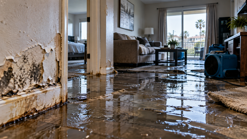 water damage restoration San Diego